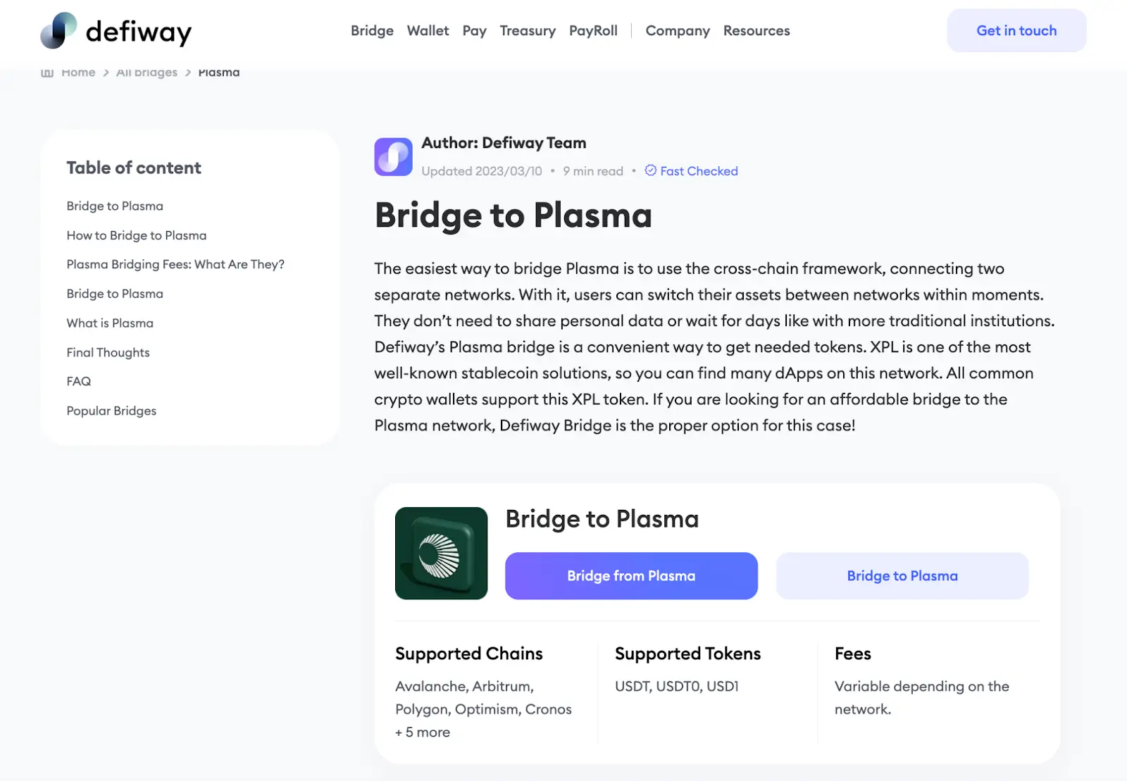 Discover the top cross-chain bridges for the Plasma blockchain in 2026. Compare security, fees, speed and stablecoin liquidity for seamless USDT and USDC transfers