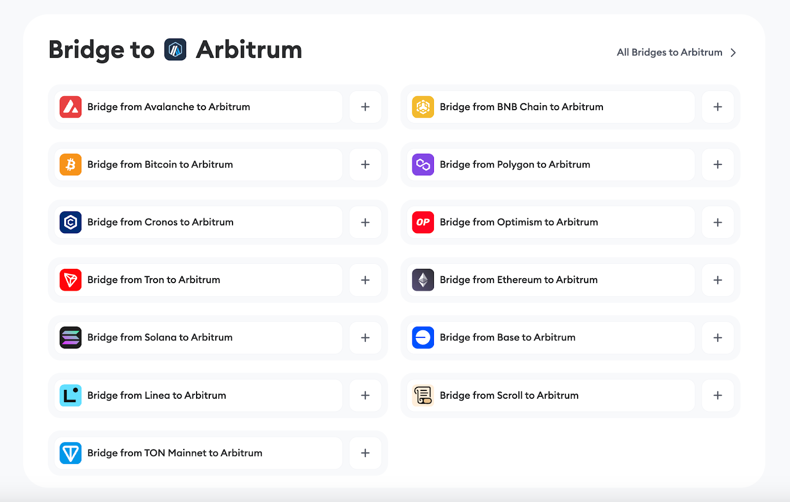Explore the top 7 bridges to connect with Arbitrum network in 2025, including their pros and cons